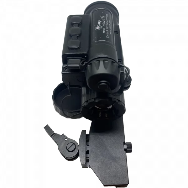 Mini 640 Clip On Thermal Scope Mounted Top View